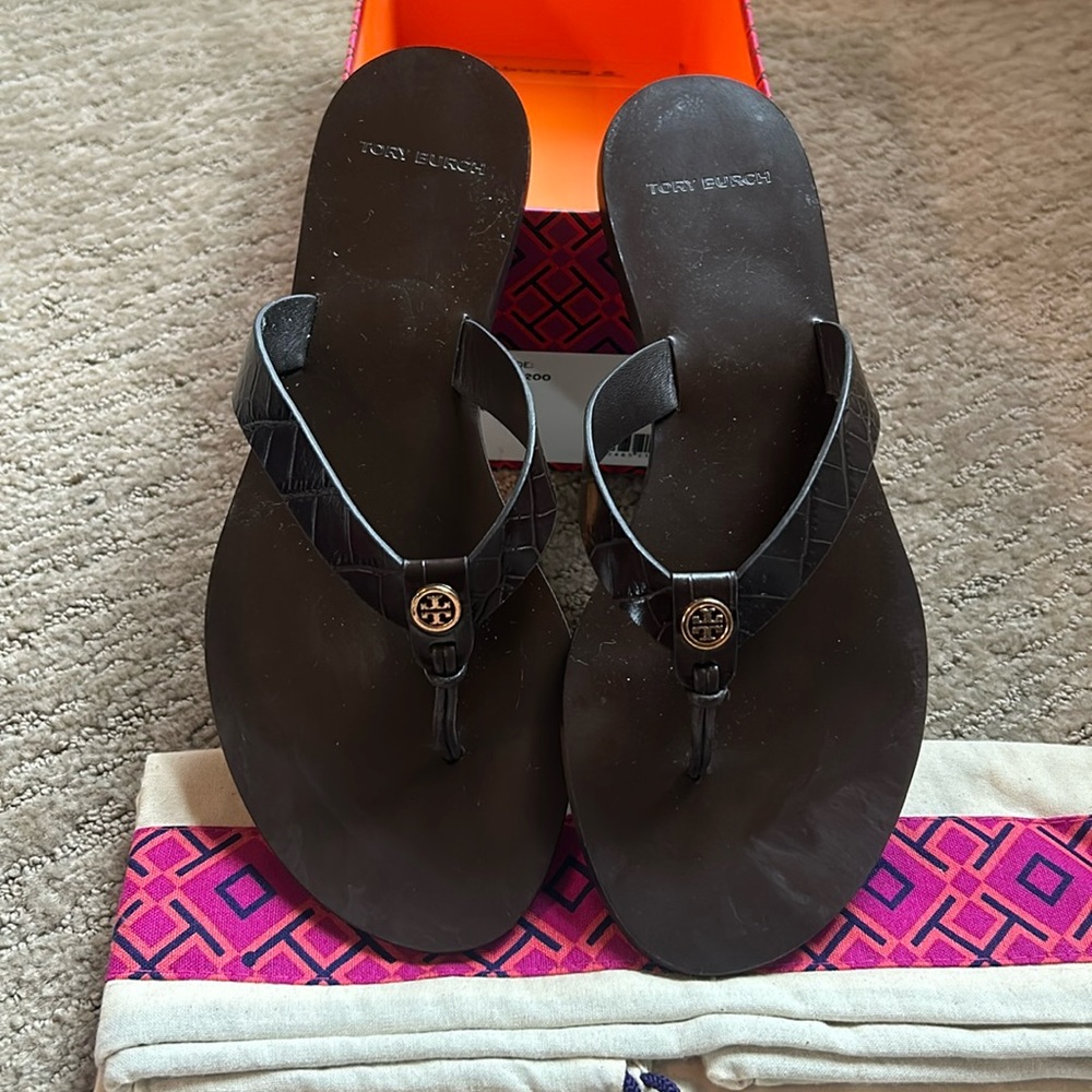 Tory Burch Manon Thong Sandal Brown